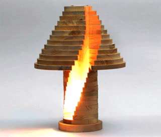 چراغ خواب چوبی خلاقانه